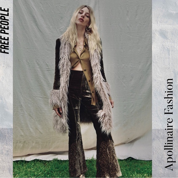 FREE PEOPLE BY UNDERSTATED LEATHER STILLWATER PENNY LANE COAT NWT LARGE RARE - Picture 4 of 10